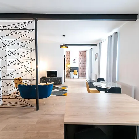 La Pause Chateaucreux - Appart Moderne Proche Gare Apartamento